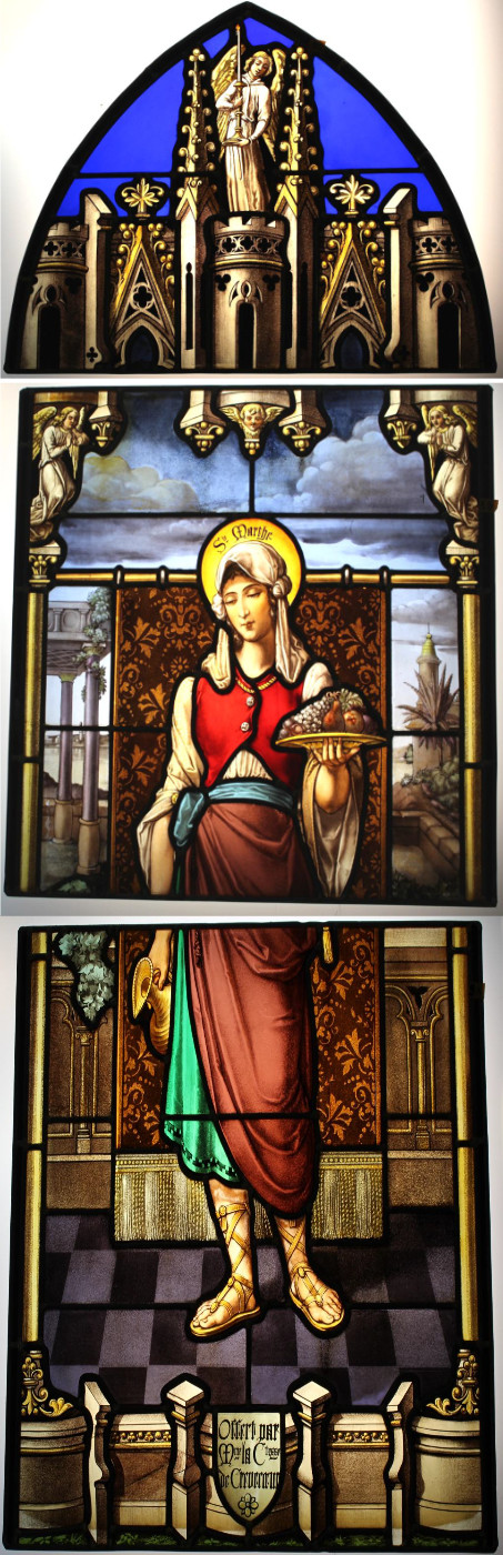 Baie 9 « Sainte Marthe » don de la comtesse de Crèvecoeur